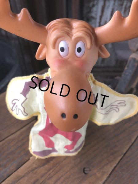 画像7: 60s Vintage Terry Toons Bullwinkle Hand Puppet (R788) (7)
