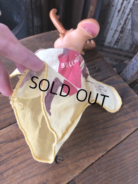 画像8: 60s Vintage Terry Toons Bullwinkle Hand Puppet (R788) (8)