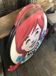 画像21: U.S.A Wendy's Restaurant Wendy Logo Huge Sign 106x115cm (R796) (21)