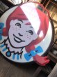 画像2: U.S.A Wendy's Restaurant Wendy Logo Huge Sign 106x115cm (R796) (2)