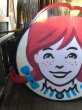 画像3: U.S.A Wendy's Restaurant Wendy Logo Huge Sign 106x115cm (R796) (3)