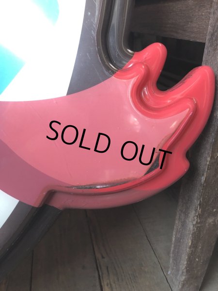 画像19: U.S.A Wendy's Restaurant Wendy Logo Huge Sign 106x115cm (R796) (19)