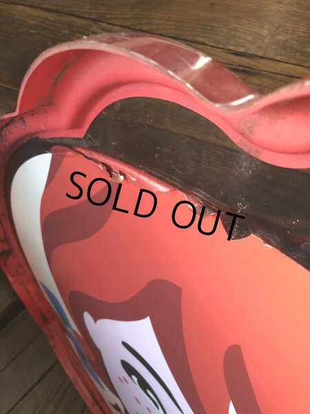 画像12: U.S.A Wendy's Restaurant Wendy Logo Huge Sign 106x115cm (R796) (12)