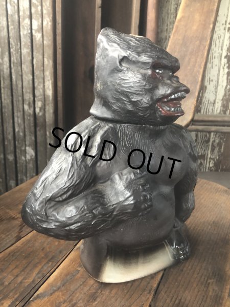 画像2: 70s Vintage Jim Beam King Kong Decanter Bottle (R800) (2)