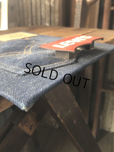 画像8: 70s Vintage LEVI'S Advertising Store Counter Display Sign (R801) (8)