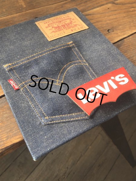 画像7: 70s Vintage LEVI'S Advertising Store Counter Display Sign (R801) (7)