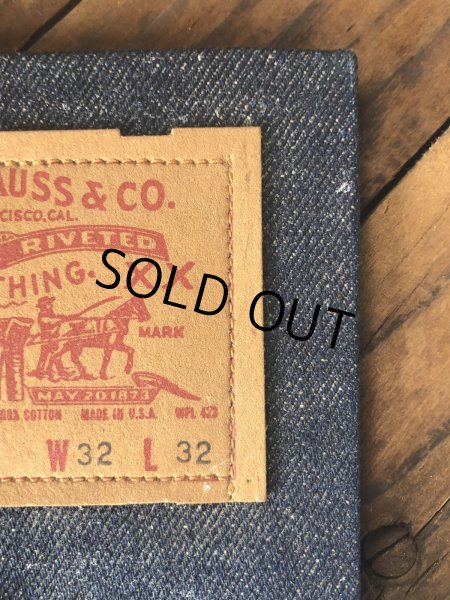 画像13: 70s Vintage LEVI'S Advertising Store Counter Display Sign (R801) (13)