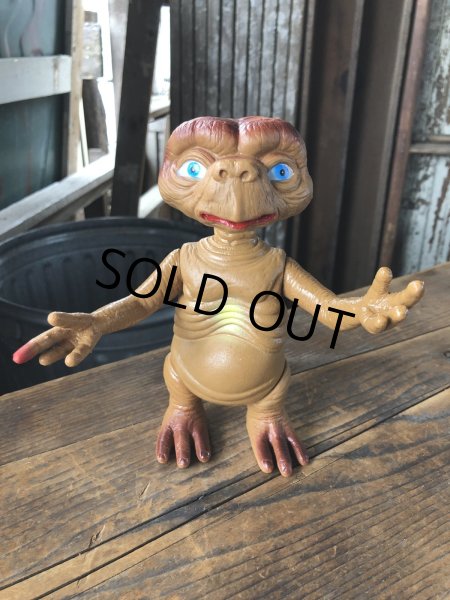 画像1: 80s Vintage E.T. the Extra-Terrestrial Taiwan Bootleg Vinyl Figure B (R772) (1)