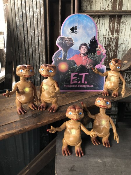 画像8: 80s Vintage E.T. the Extra-Terrestrial Taiwan Bootleg Vinyl Figure E (R799) (8)