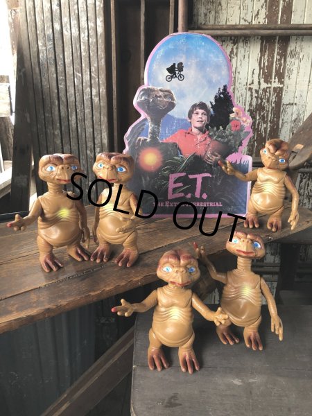 画像8: 80s Vintage E.T. the Extra-Terrestrial Taiwan Bootleg Vinyl Figure E (R799) (8)