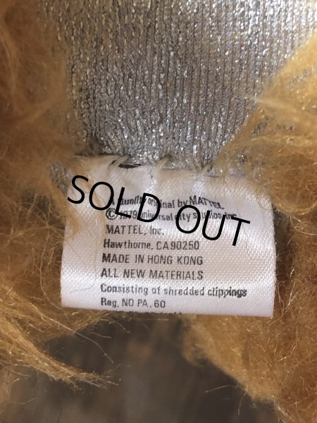 画像12: 70s Vintage MATTEL Battlestar Galactica Daggit Pull String Talking Plush Doll (R774) (12)