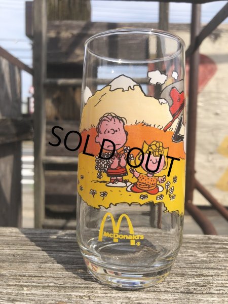 画像4: 80s Vintage McDonald's Camp Snoopy Collection Glass (R778) (4)