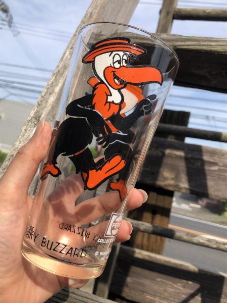 画像5: 70s Vintage Pepsi Glass Beaky Buzzard (R799) (5)