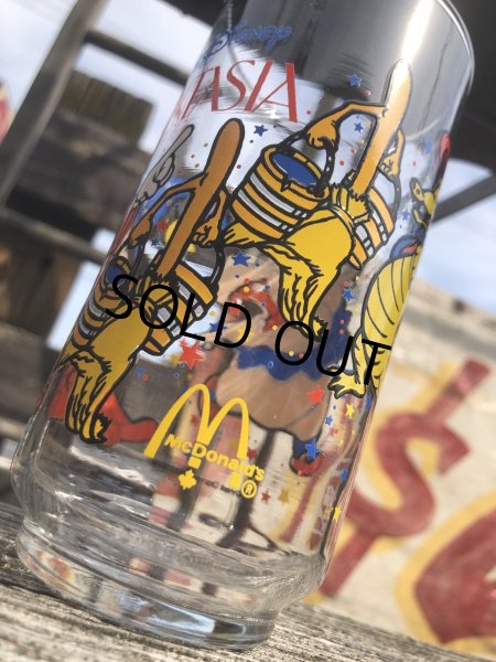 画像5: Vintage McDonalds Canada x Coca Cola Disney FANTASIA Glass (R781) (5)