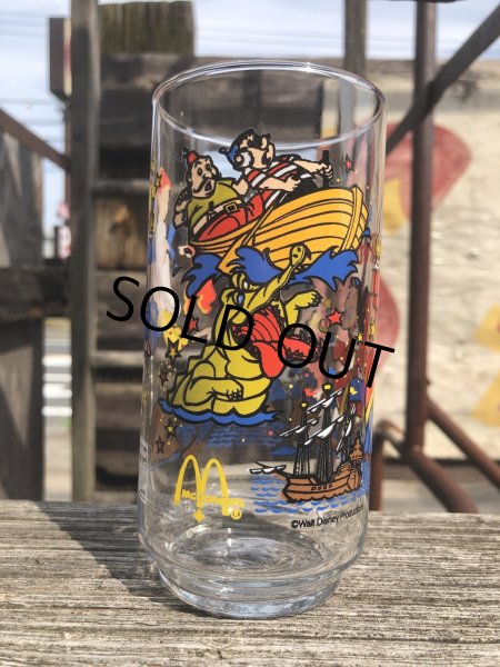 画像4: Vintage McDonalds Canada x Coca Cola Disney Peter Pan Glass (R781) (4)