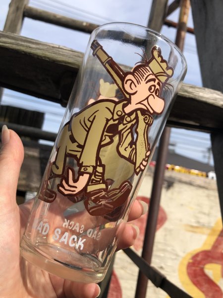 画像6: 70s Vintage Pepsi Glass SAD SACK (R792) (6)