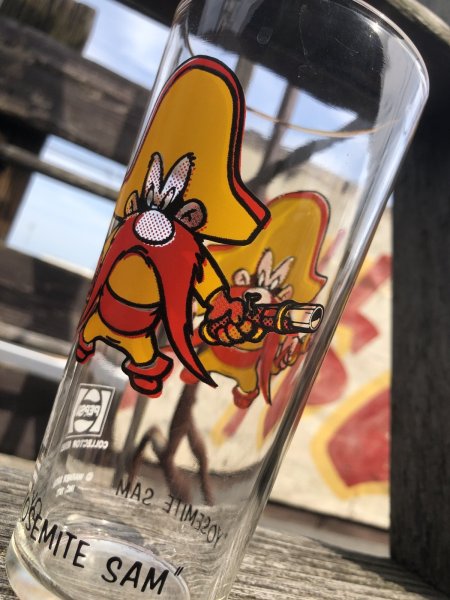 画像4: 70s Vintage Pepsi Glass Yosemite Sam (R786) (4)