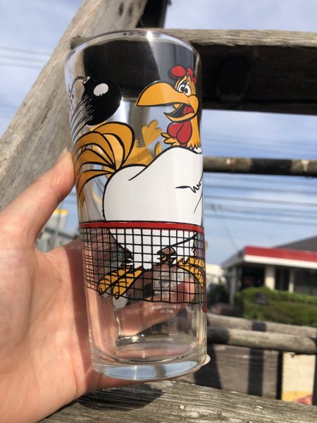 画像7: 70s Vintage Pepsi Glass Foghorn Leghorn & Henery Hawk (R796) (7)