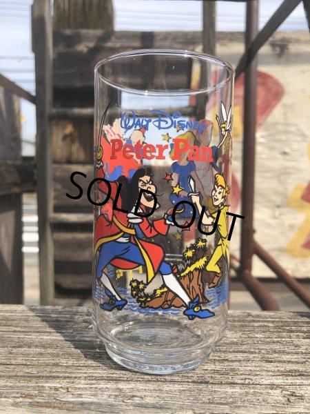 画像1: Vintage McDonalds Canada x Coca Cola Disney Peter Pan Glass (R781) (1)