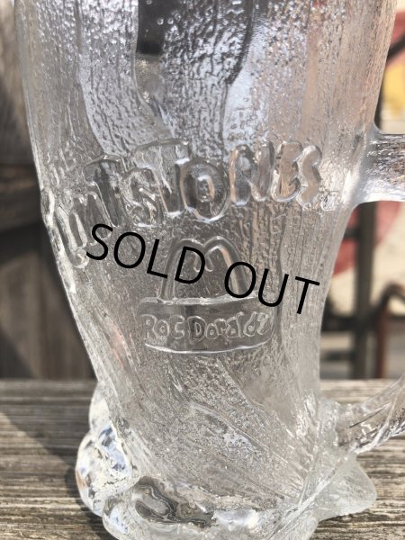 画像6: 90s Vintage McDonalds The Flintstones Mammoth Glass (R783) (6)