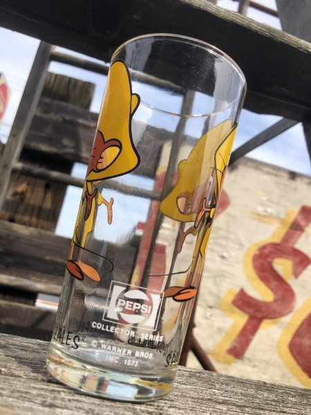 画像2: 70s Vintage Pepsi Glass Speedy Gonzales (R785) (2)
