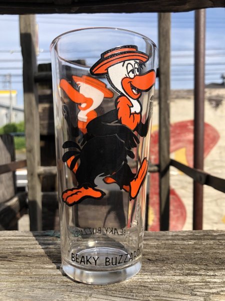 画像4: 70s Vintage Pepsi Glass Beaky Buzzard (R799) (4)