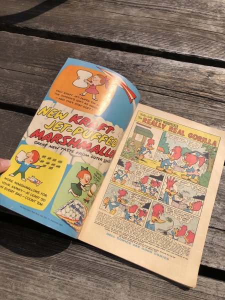 画像2: 60s Vintage DELL Comic Walter Lantze New Friends Woody Woodpecker (R803) (2)