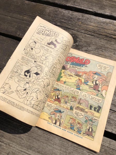画像2: 50s Vintage DELL Comic Walter Lantze Oswald the Rabbit (R800) (2)