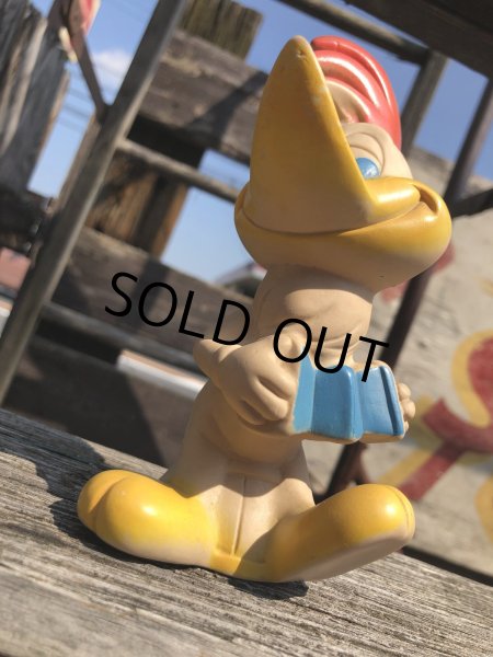 画像8: 50s Vintage DELL Walter Lantze Woody Woodpecker Rubber Squeeze Toy (R804) (8)