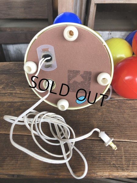 画像13: 70s Vintage Dolly Toy BALLOON VENDER Nursery Lamp (R805) (13)