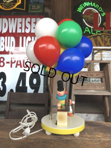 画像6: 70s Vintage Dolly Toy BALLOON VENDER Nursery Lamp (R805) (6)