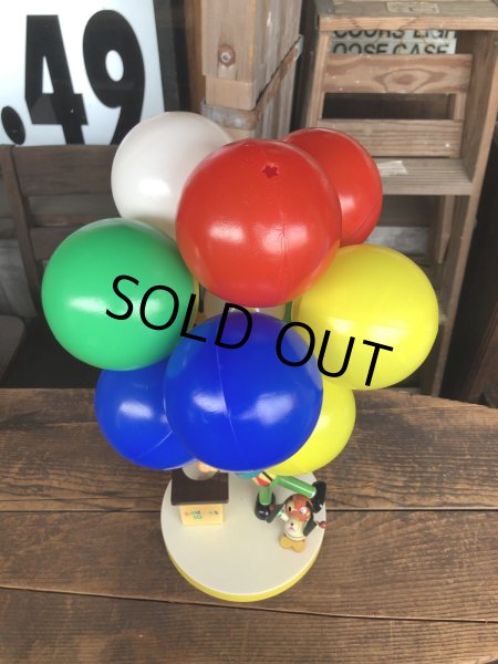 画像2: 70s Vintage Dolly Toy BALLOON VENDER Nursery Lamp (R805) (2)
