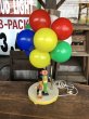 画像8: 70s Vintage Dolly Toy BALLOON VENDER Nursery Lamp (R805) (8)