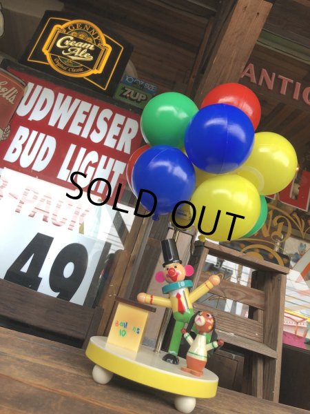 画像28: 70s Vintage Dolly Toy BALLOON VENDER Nursery Lamp (R805) (28)