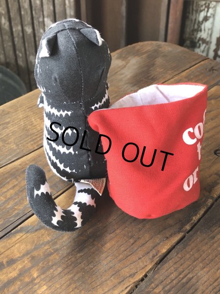 画像6: 80s Applaus B. Kliban Cat Coffee Tea or Meow? Stuffed Toy Plush (R806) (6)