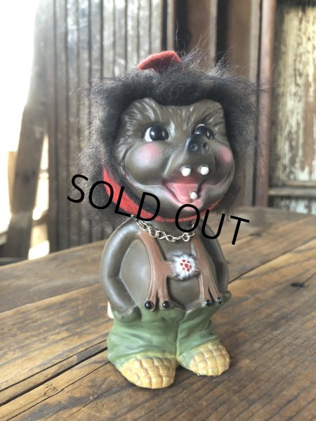 画像7: 60s Vintage Heico Werewolf Monster Nodder Bobble Head Small Size (R808) (7)