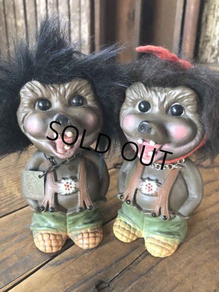 画像9: 60s Vintage Heico Werewolf Monster Nodder Bobble Head Small Size (R808) (9)