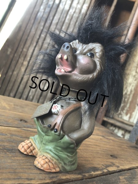 画像9: 60s Vintage Heico Troll Werewolf Monster Nodder Bobble Head Small Size (R809) (9)