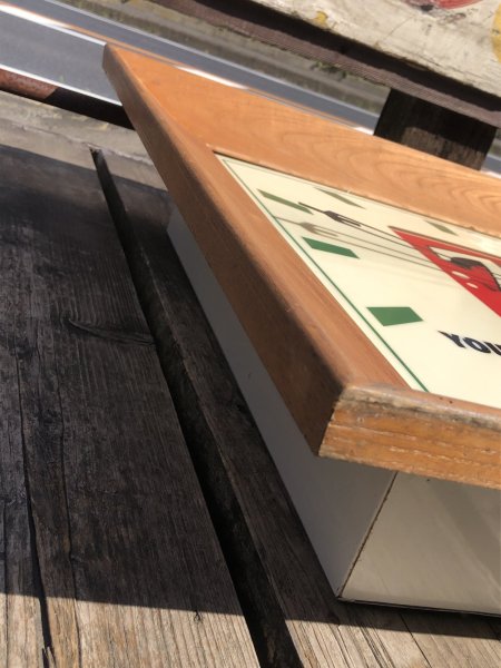画像13: 【店舗引き取り限定】 〜60s Vintage 7UP Advertising Store Display Lighted Clock Sign 77x77cm Huge !!! (R811) (13)