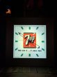 画像21: 【店舗引き取り限定】 〜60s Vintage 7UP Advertising Store Display Lighted Clock Sign 77x77cm Huge !!! (R811) (21)