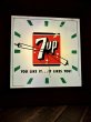 画像26: 【店舗引き取り限定】 〜60s Vintage 7UP Advertising Store Display Lighted Clock Sign 77x77cm Huge !!! (R811) (26)