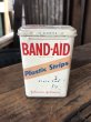 画像1: Vintage Johnson & Johnson Band-Aid Can Plastic Strips (R813) (1)