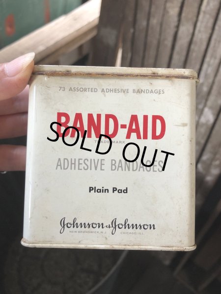 画像7: Vintage Johnson & Johnson Band-Aid Can Adhesive Bandages (R814) (7)