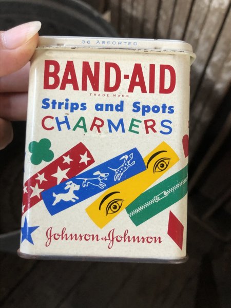 画像7: Vintage Johnson & Johnson Band-Aid Can Strips and Spots Charmers (R812) (7)