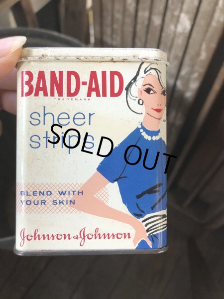 画像7: Vintage Johnson & Johnson Band-Aid Can sheer strips (R820) (7)
