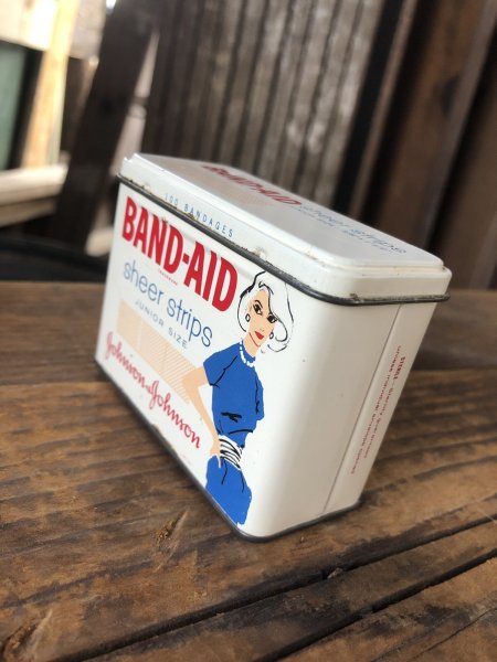 画像8: Vintage Johnson & Johnson Band-Aid Can sheer strips (R821) (8)