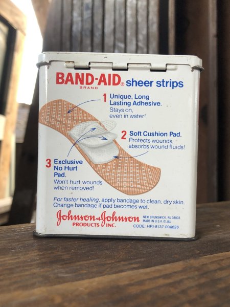 画像3: Vintage Johnson & Johnson Band-Aid Can sheer strips (R816) (3)