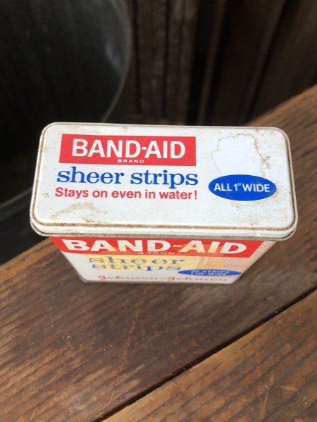 画像5: Vintage Johnson & Johnson Band-Aid Can sheer strips (R816) (5)