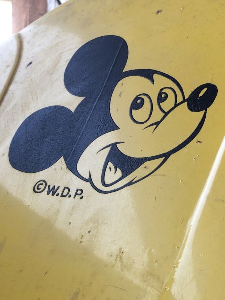 画像9: 50s Vintage Disney Mickey Mouse Kids Metal Lawn Chair (R823) (9)