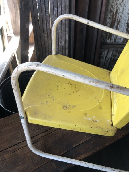 画像10: 50s Vintage Disney Mickey Mouse Kids Metal Lawn Chair (R823) (10)